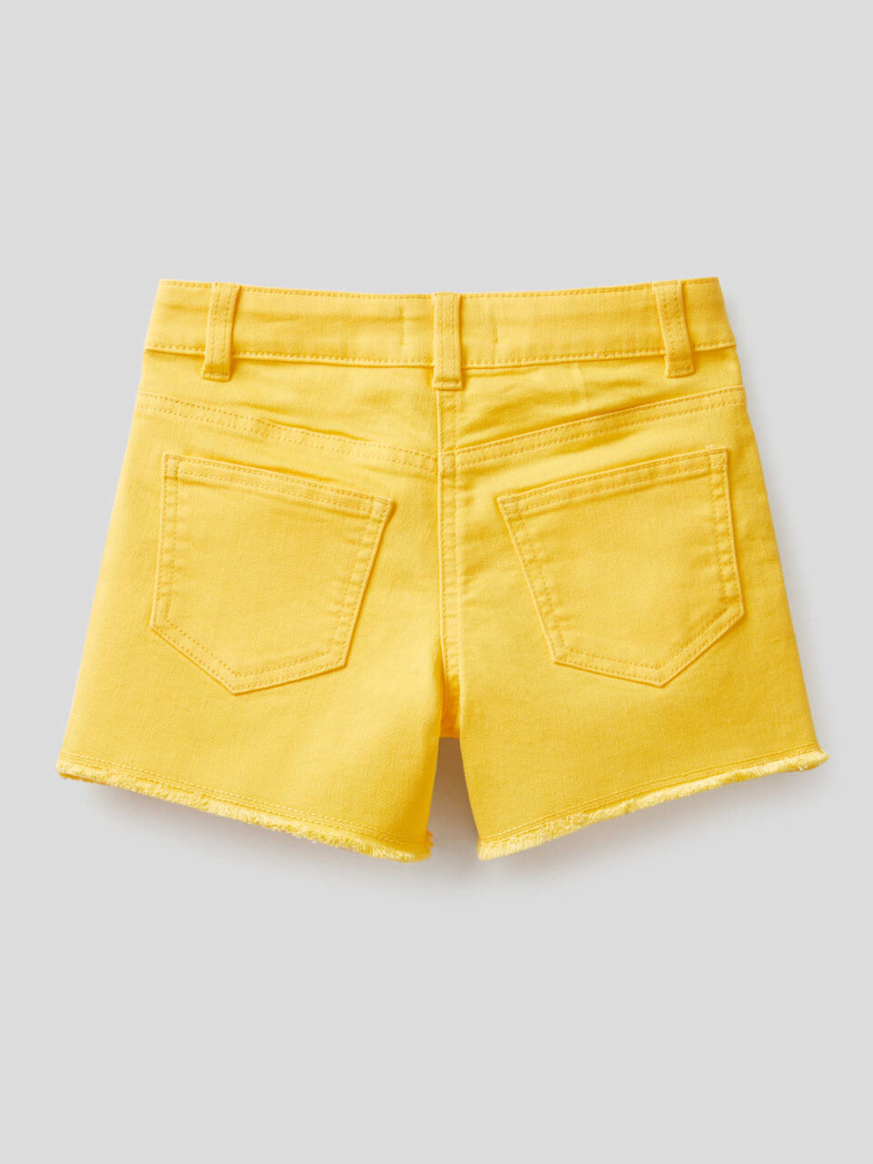 Pantalón corto de algodón elástico mixto image number null