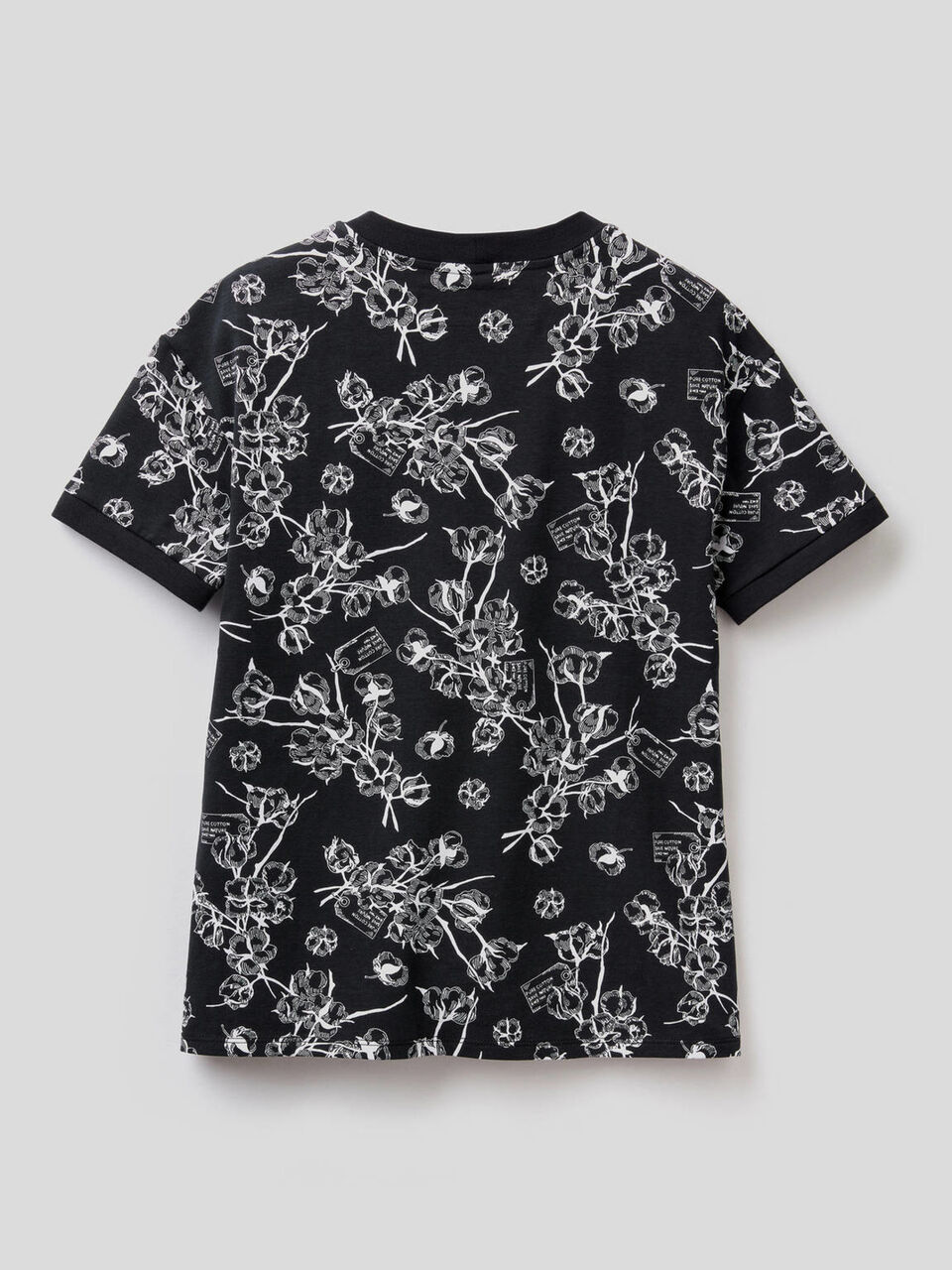 Camiseta estampada de algodón elástico image number 2