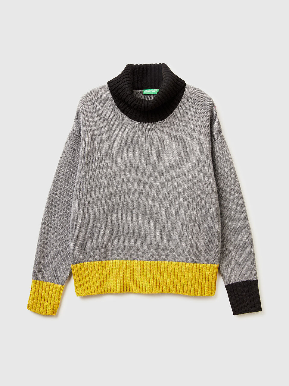 TURTLE NECK SWEATER Mujer image number 1