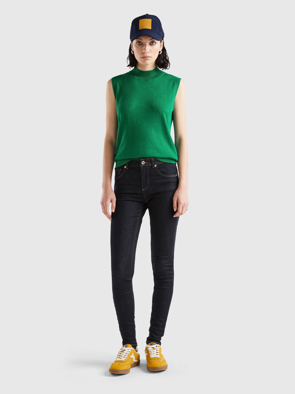Pantalones vaqueros on sale benetton mujer