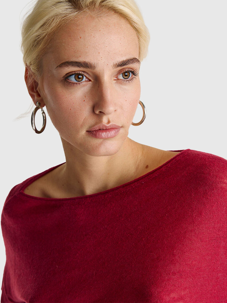 BOAT-NECK SWEAT.L/S Mujer image number null