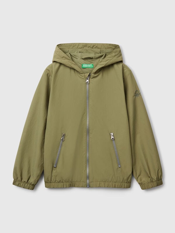 Chaqueta de nailon con capucha Niño