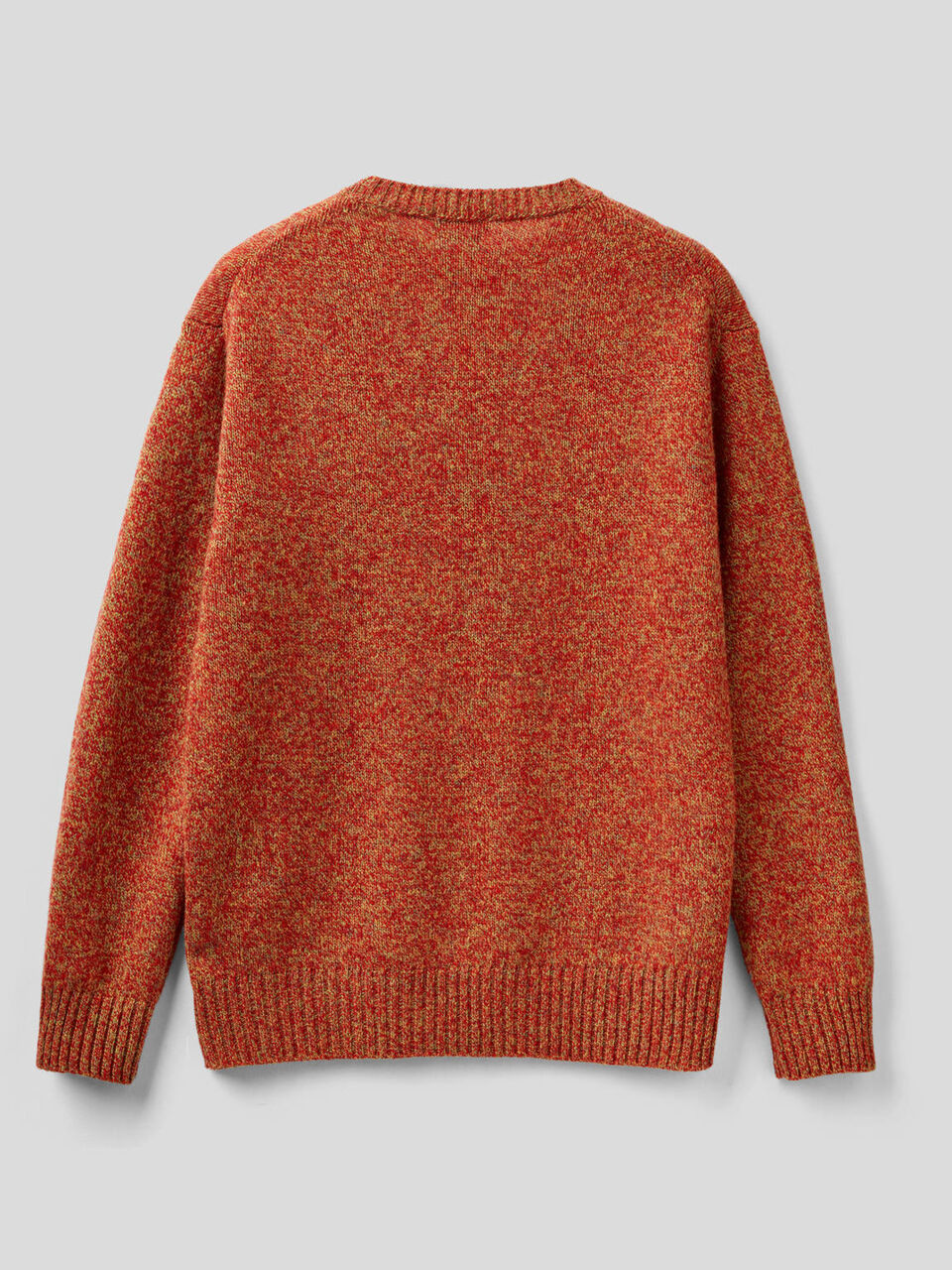Jersey de cuello redondo de pura lana Shetland image number 2
