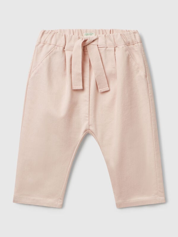 Pantalón elástico con cordón Recién nacidos