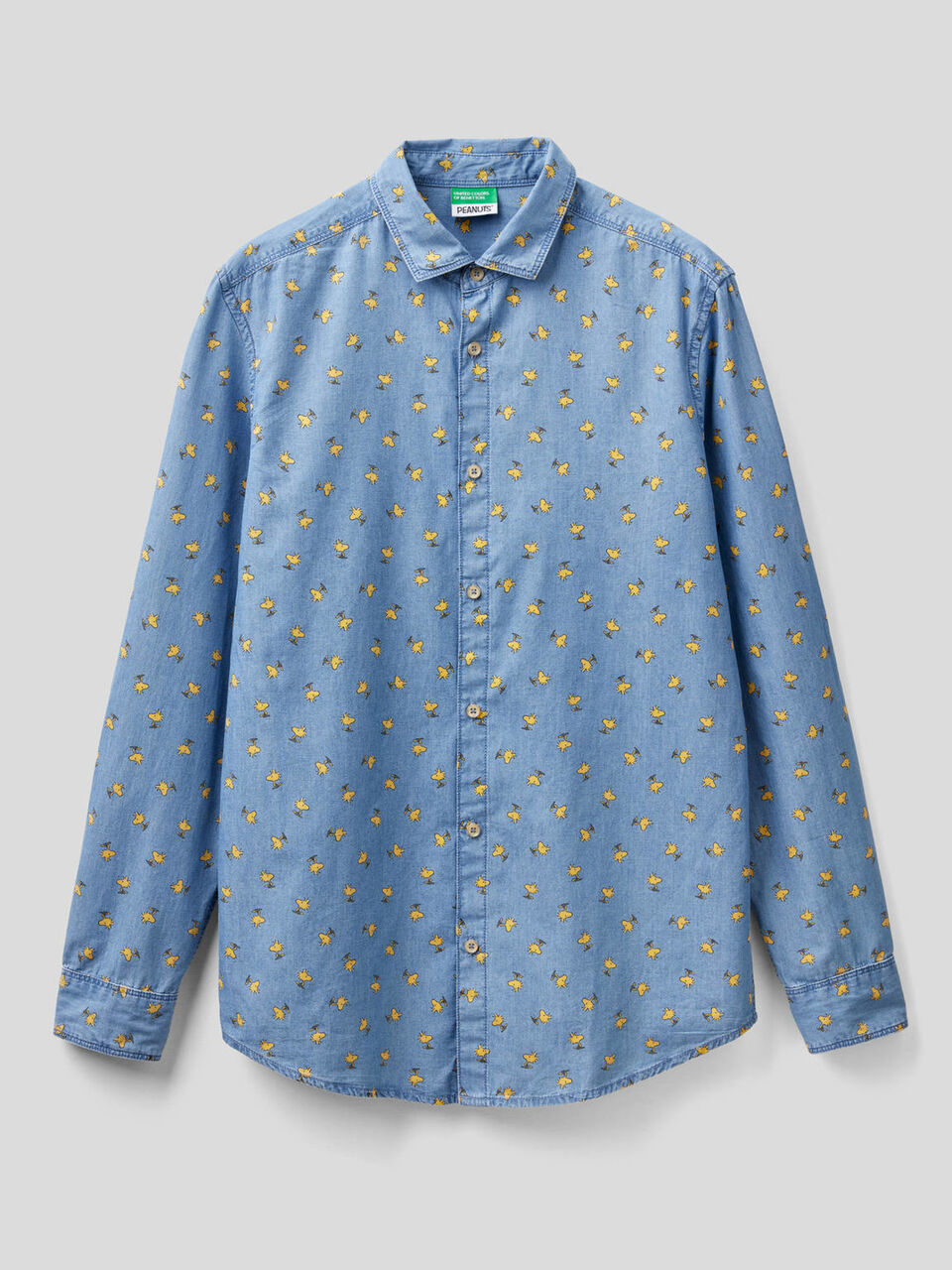 Camisa de algodón con estampado Peanuts image number 1