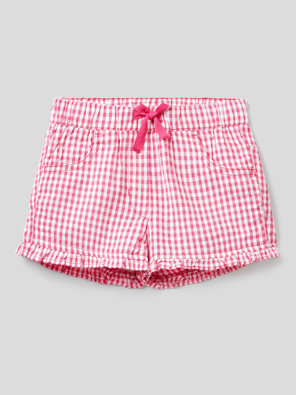 Pantalón corto estampado de 100% algodón image number 1