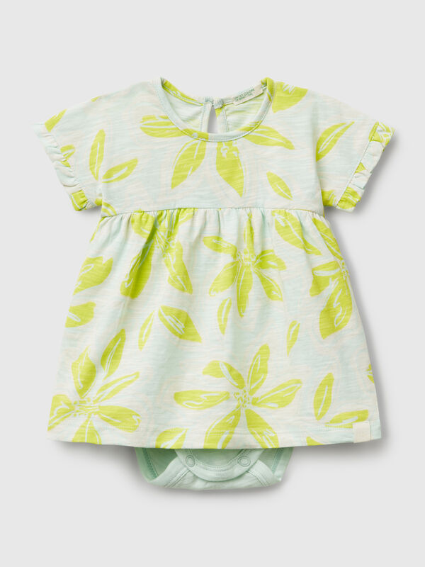 Vestido con estampado floral Recién nacidos