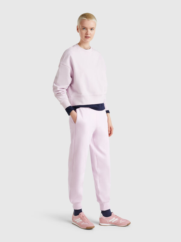 Joggers de puro algodón Mujer