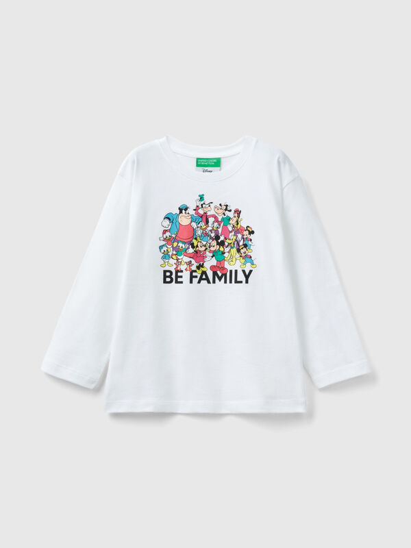 Camiseta blanca oversize de Disney Niño
