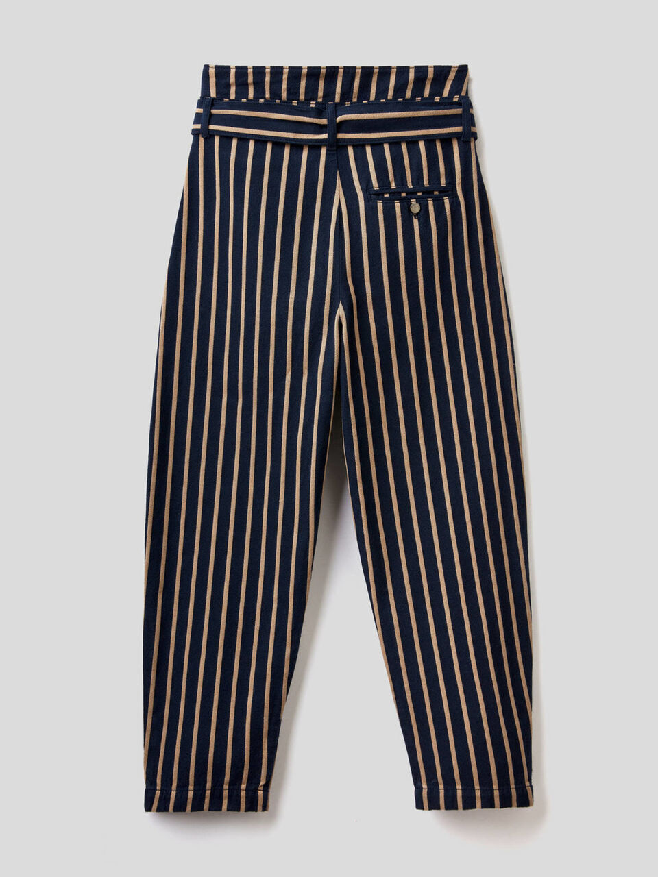 Pantalón de talle alto de 100 % algodón image number 2