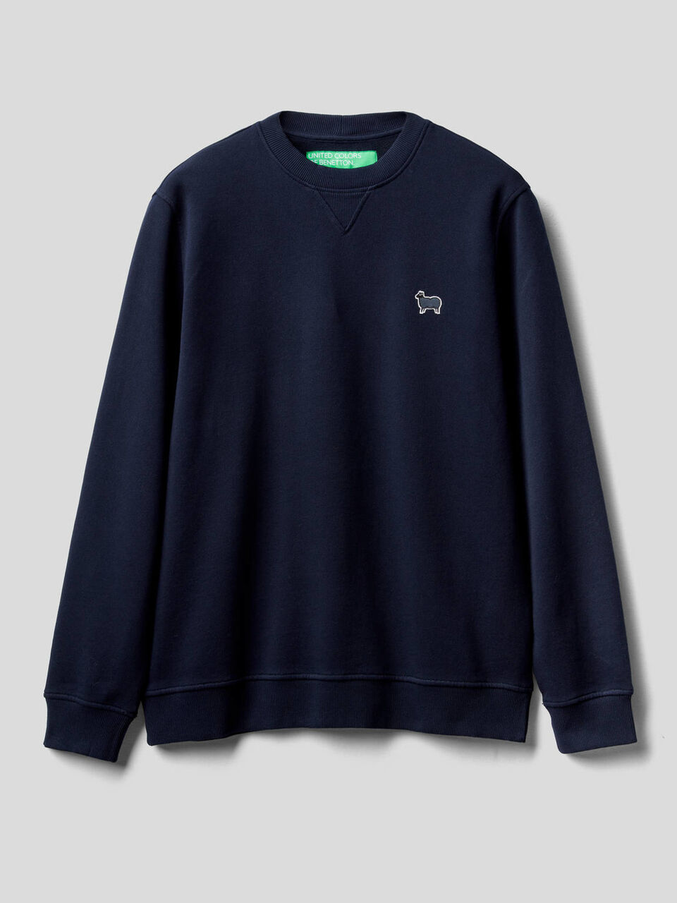 Sudadera lisa de algodón orgánico image number 1