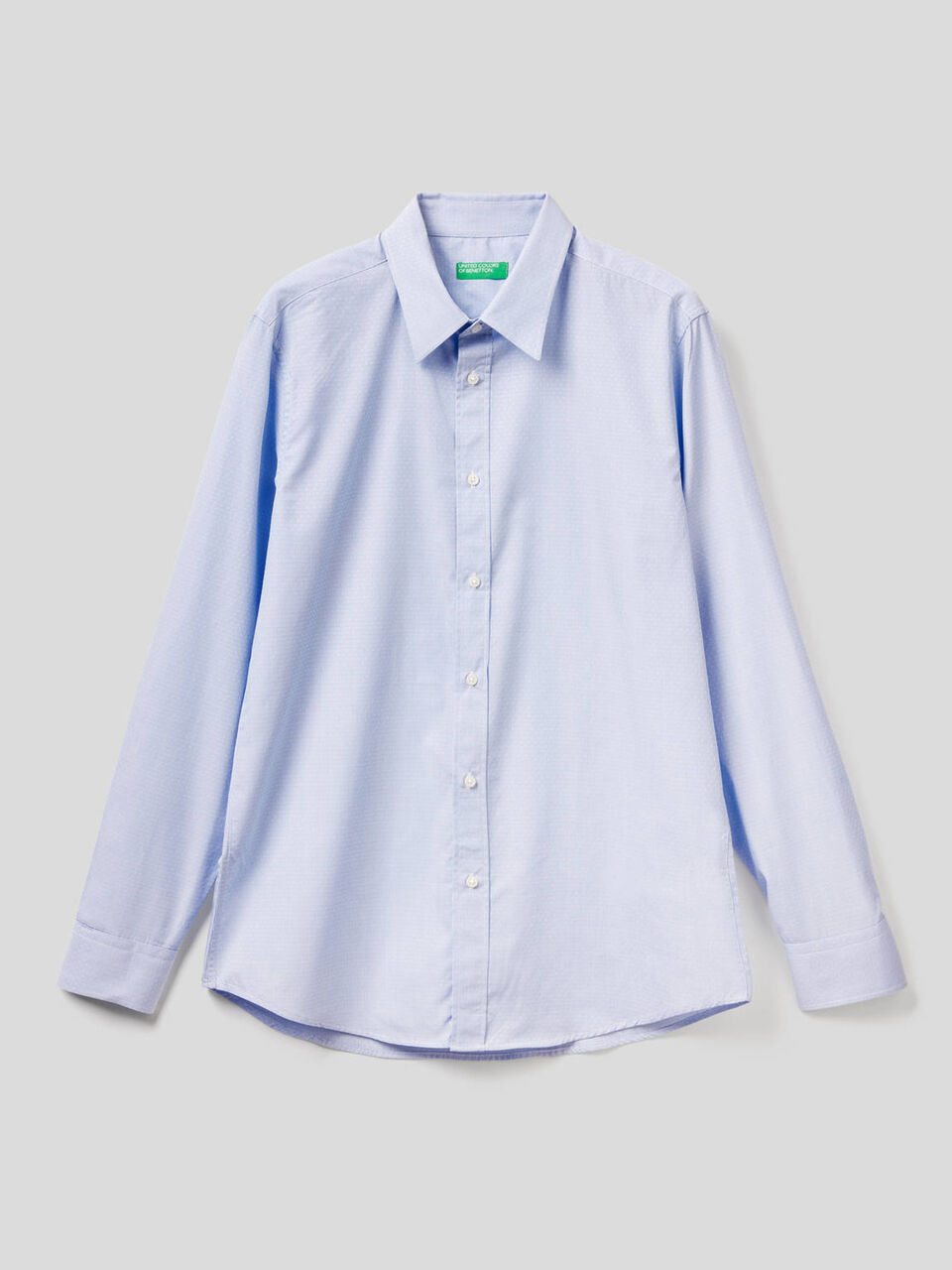 Camisa slim fit de 100% algodón image number 1