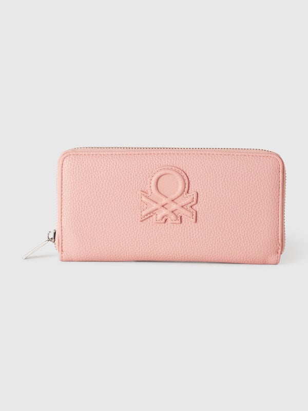 Cartera grande con cremallera Mujer