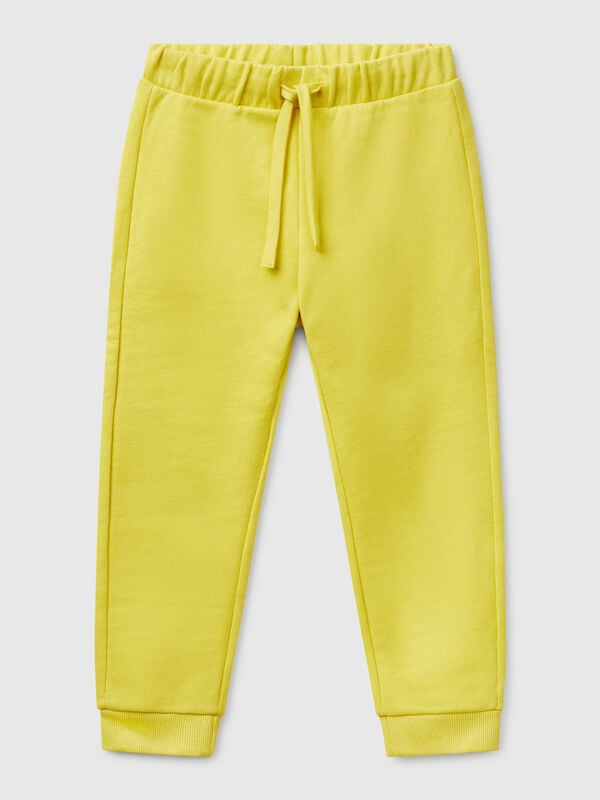 Pantalón de algodón con logotipo Niño