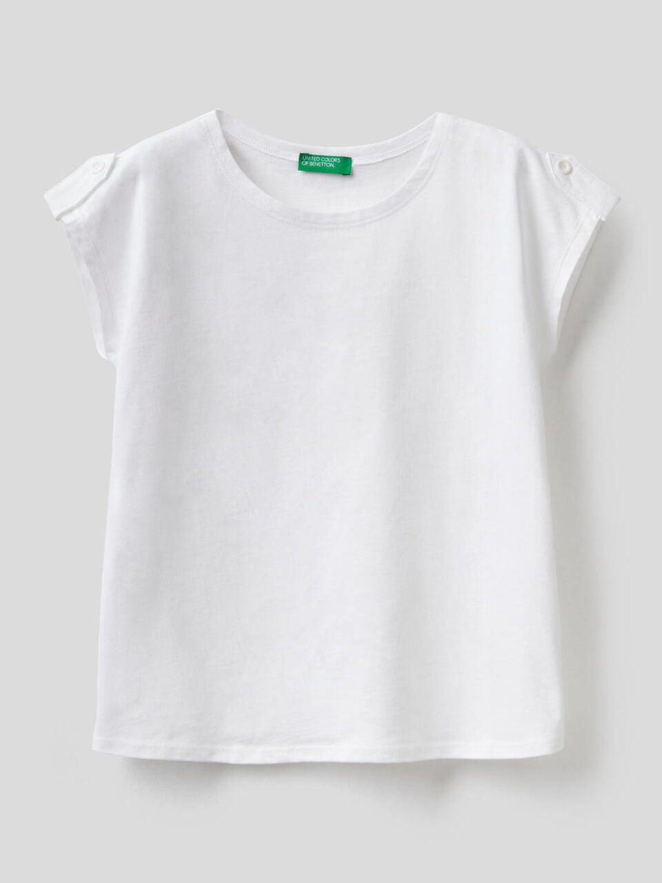 Camiseta lisa de 100% algodón image number 1