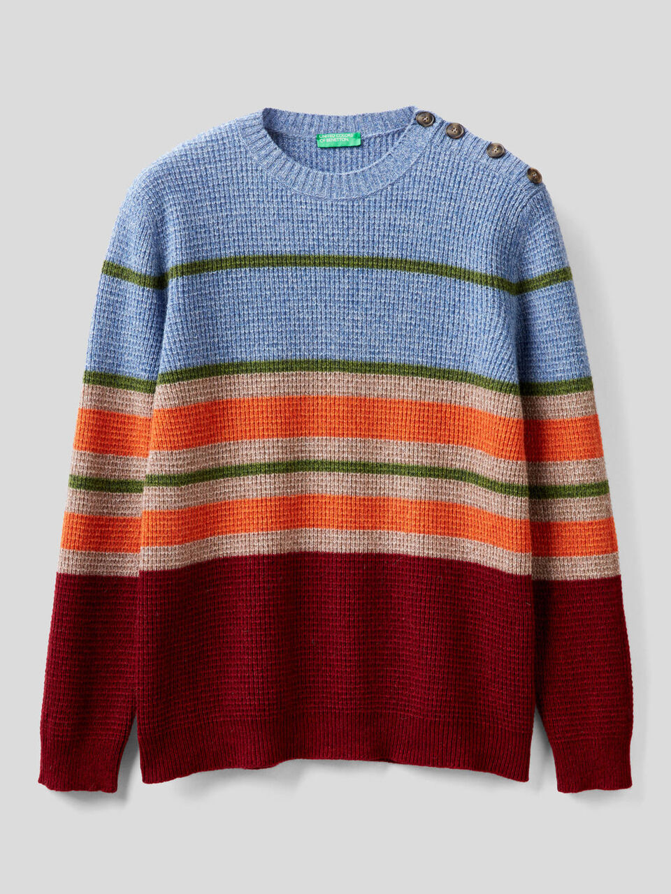 Jersey multicolor con botones image number 1