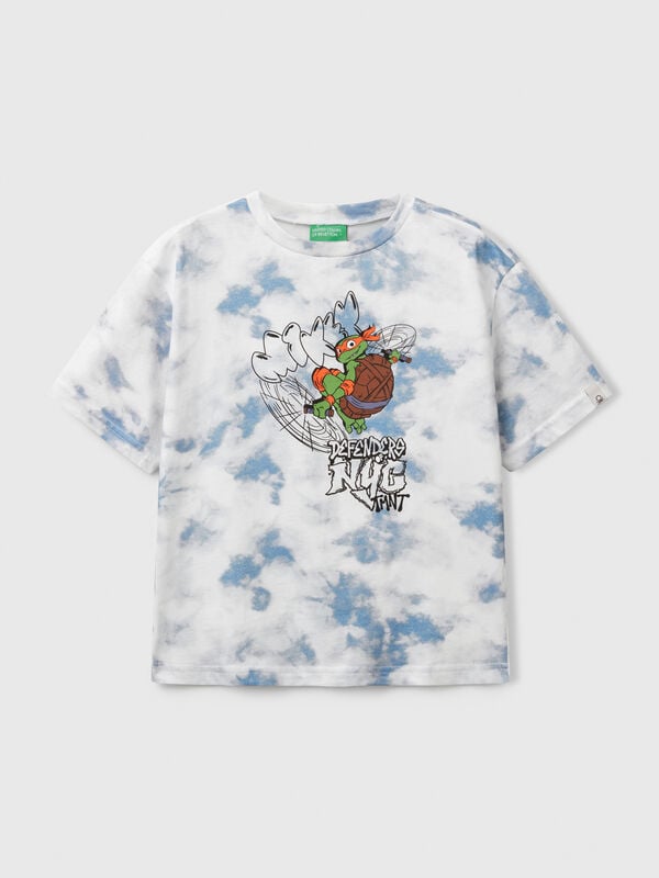 Camiseta de las Tortugas Ninja mutantes adolescentes ©2025 Viacom Niño