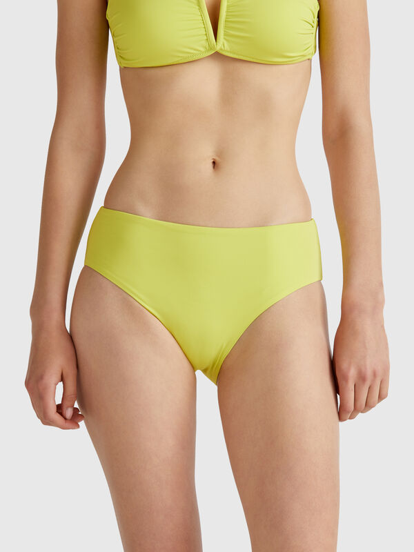 Braguita de baño con laterales altos en ECONYL® Mujer