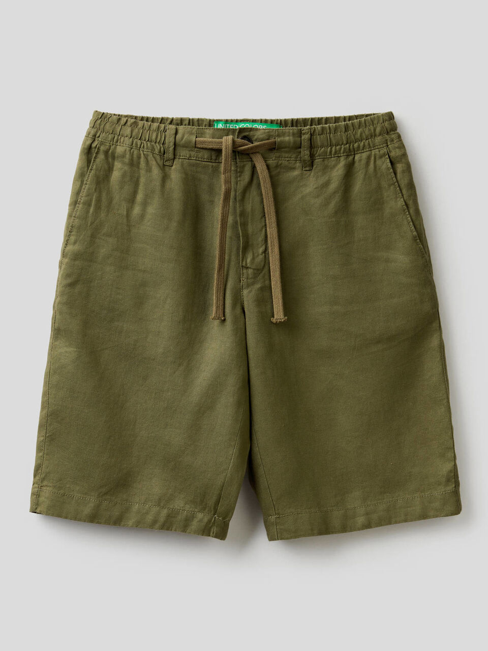 Bermudas de 100 % lino image number 1