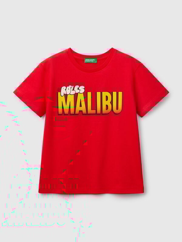 Camiseta de algodón con estampado Niño