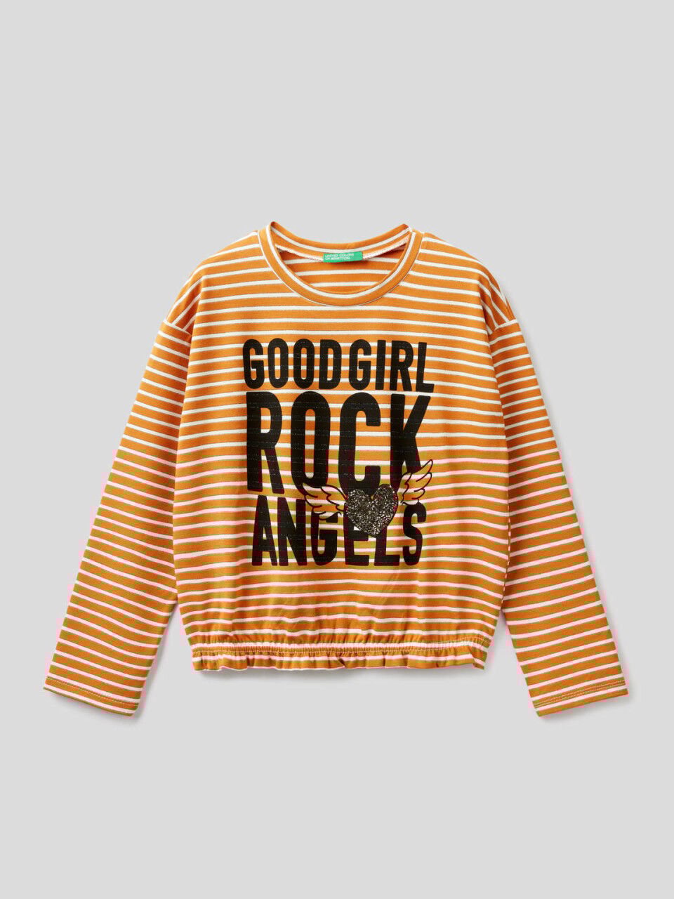 Benetton camisetas niña manga larga