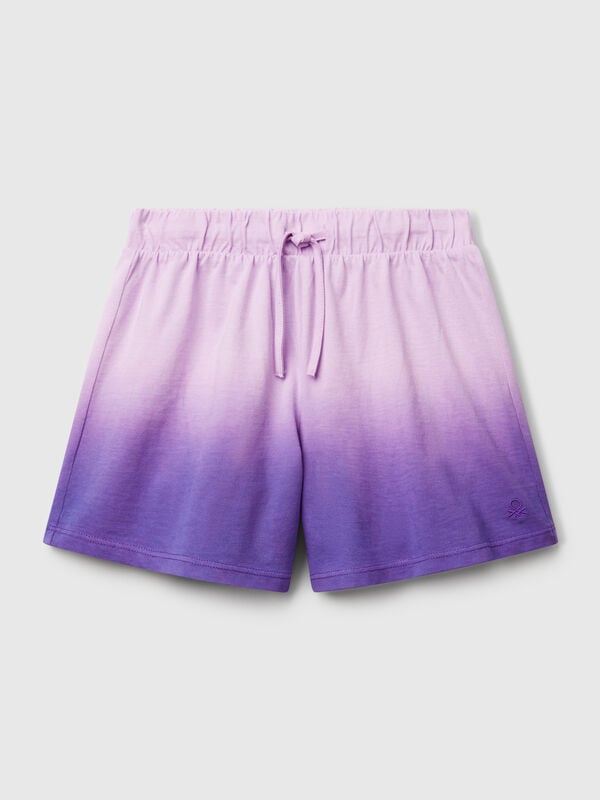 Pantalones cortos teñidos Niña