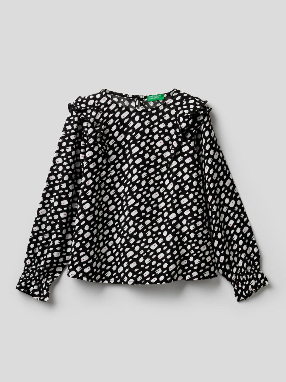 Blusa con volantes image number 1