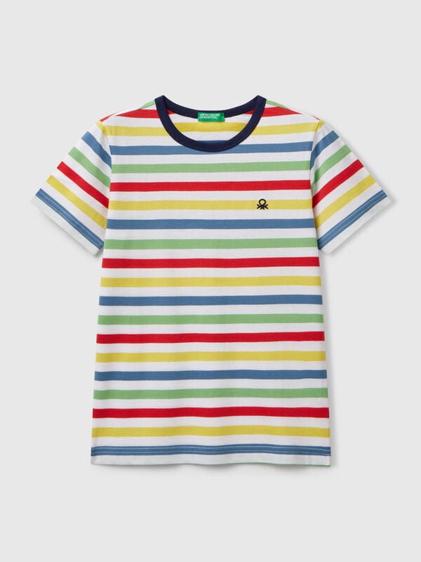 Camiseta rayas 100% algodón Niño