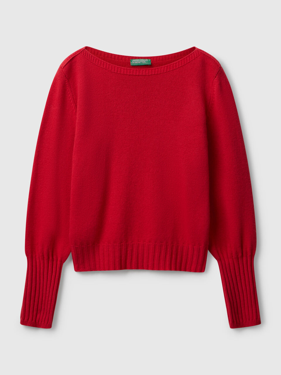 BOAT-NECK SWEAT.L/S Mujer image number 1