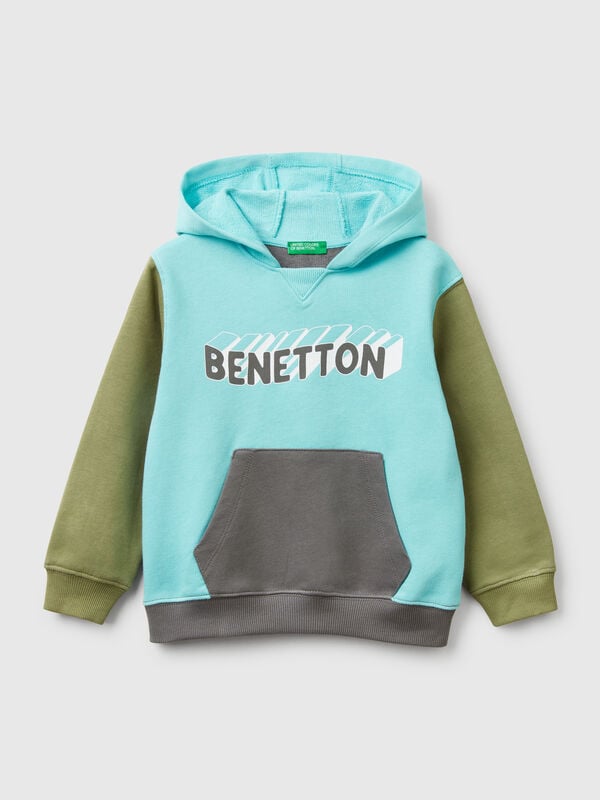 Sudadera con capucha 100% algodón Niño