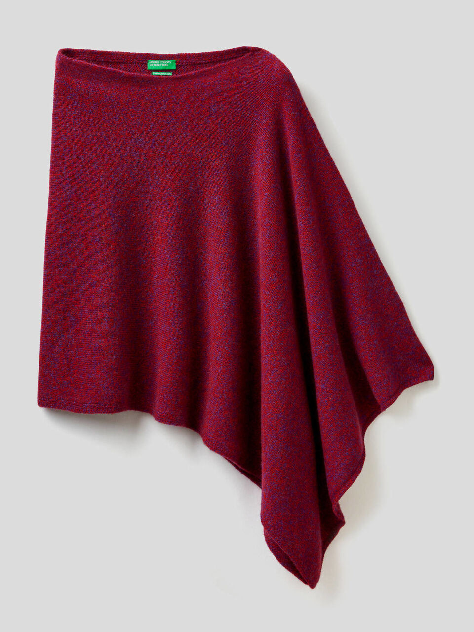 Capa de pura lana tricot Shetland image number 1