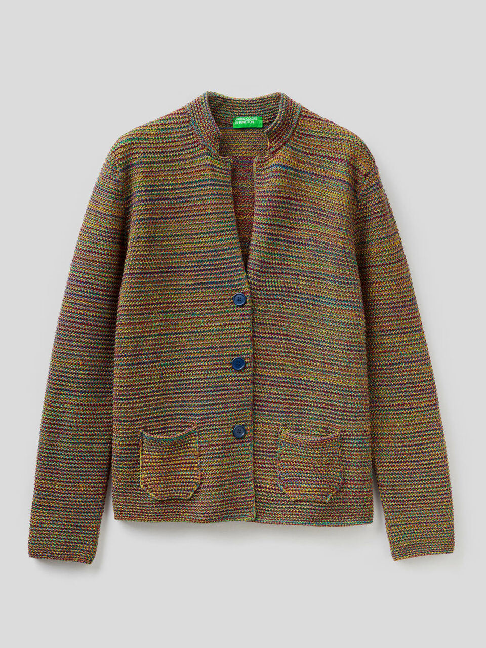 Chaqueta de punto de 100 % algodón image number 1