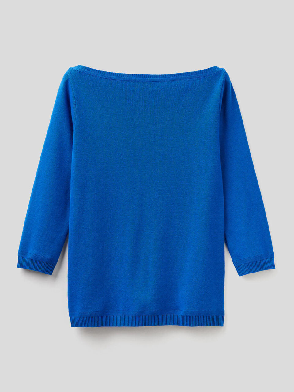 Jersey de 100 % algodón con escote barco image number 2