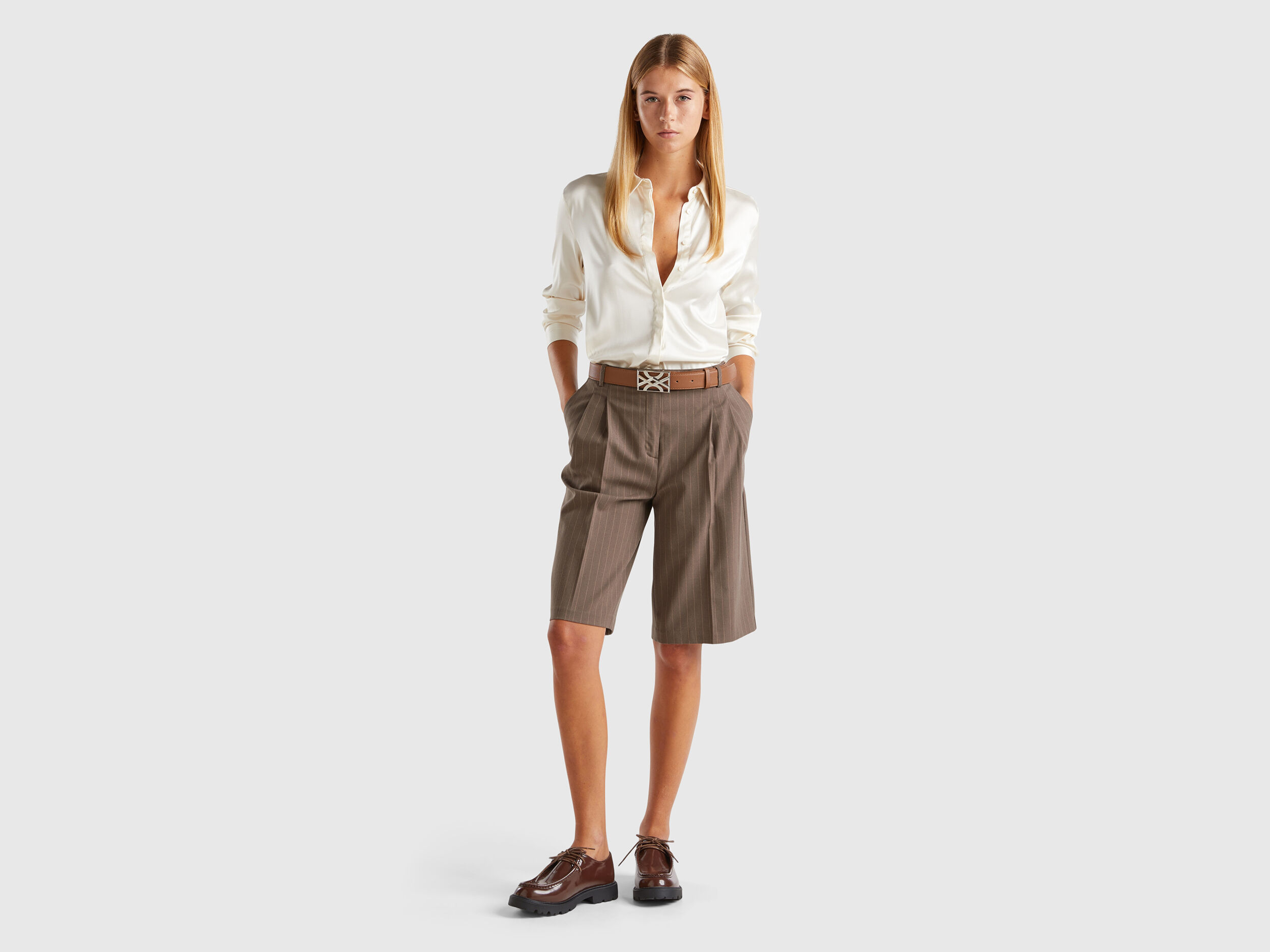 Bermudas benetton mujer sale