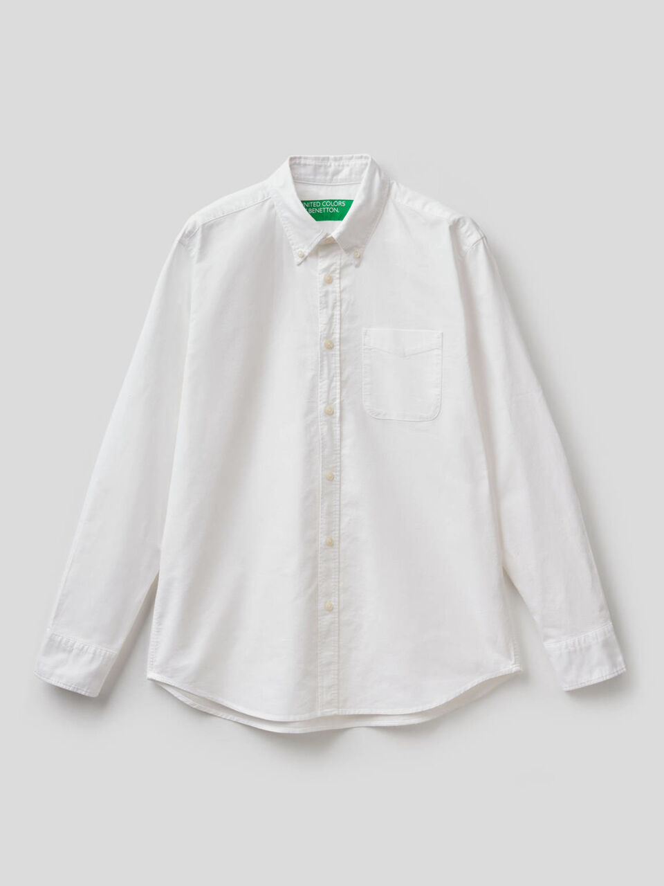 Camisa regular fit de 100 % algodón image number 1