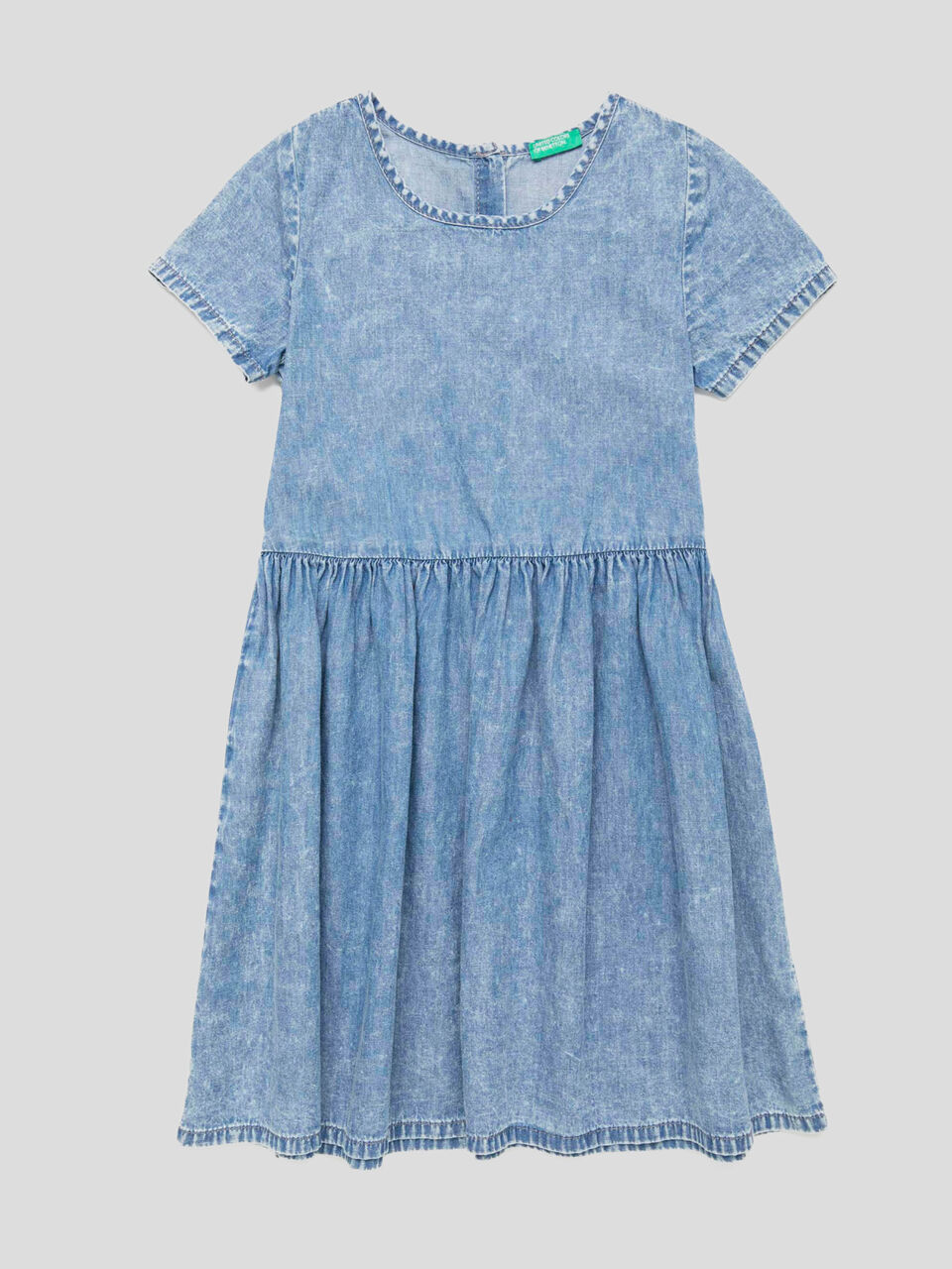 Vestido con falda fruncida image number 1