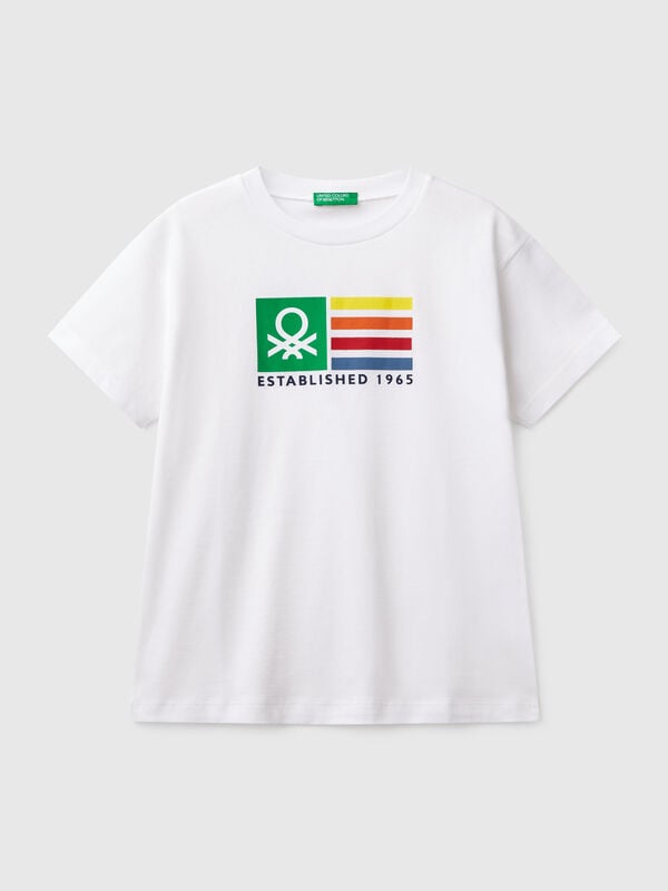 Camiseta de manga corta 100% algodón Niño