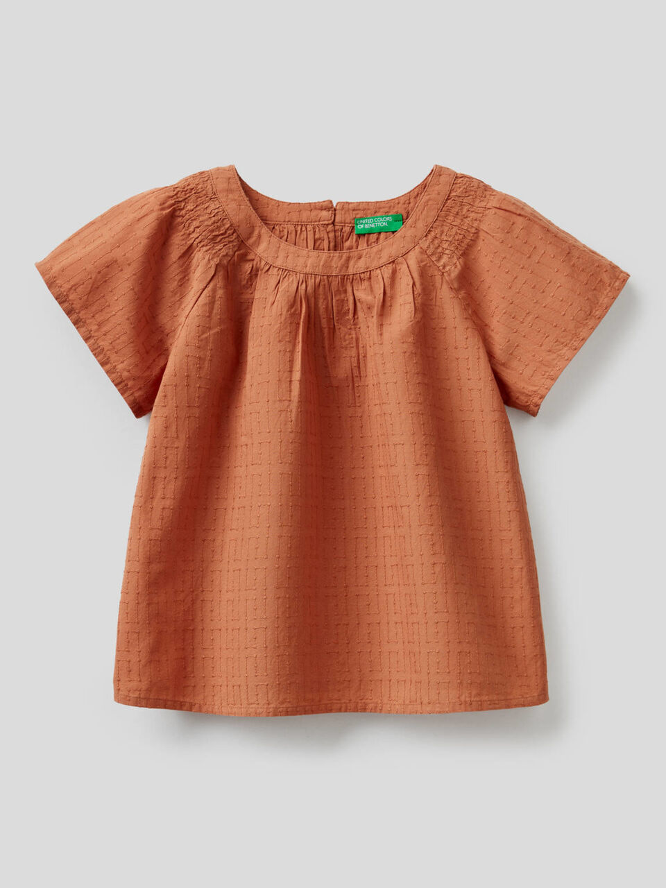 Blusa bordada de 100% algodón image number null