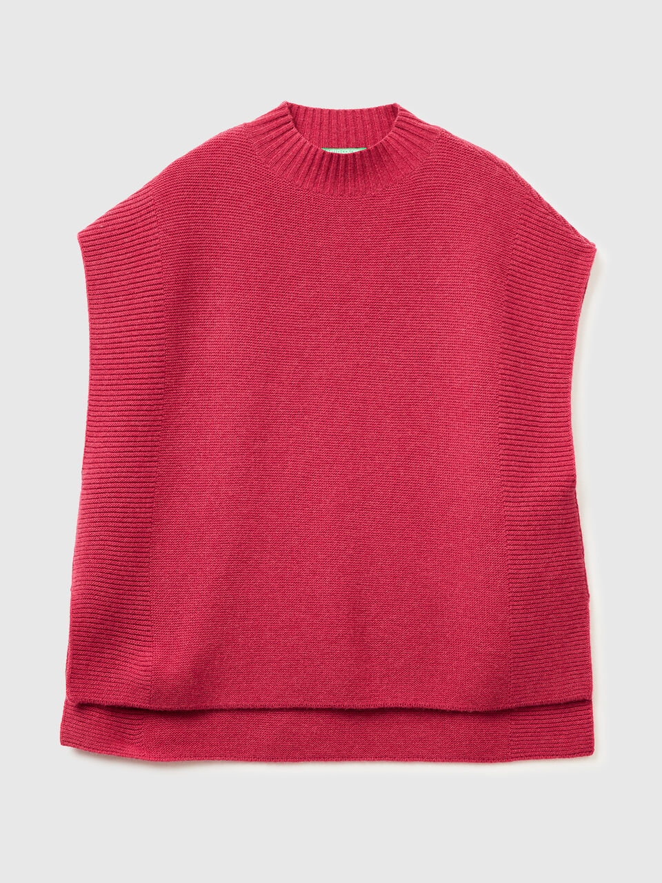 SLEEVELESS SWEATER Mujer image number null