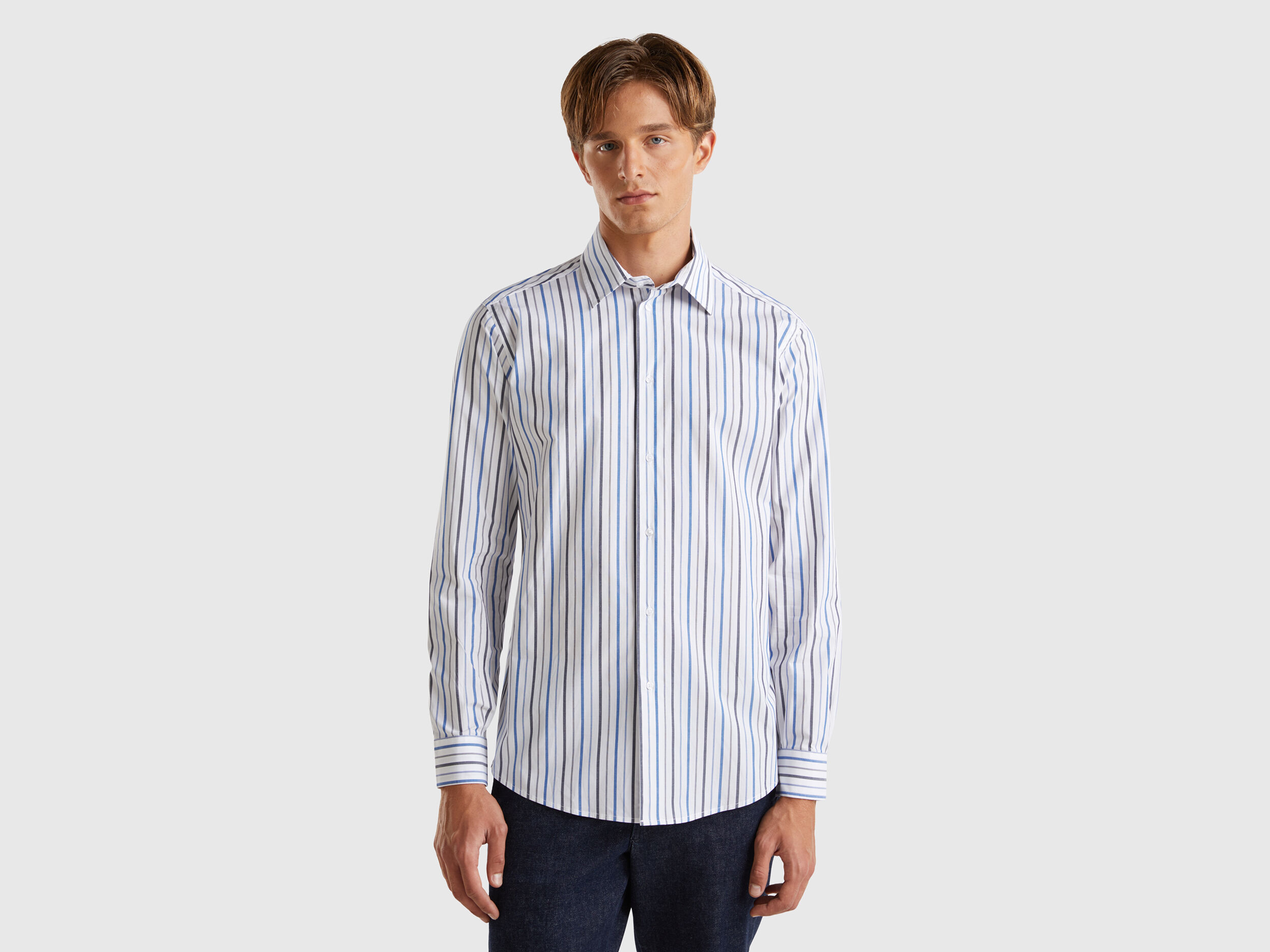 Camisas Hombre Basicas de Cuadros Modernas