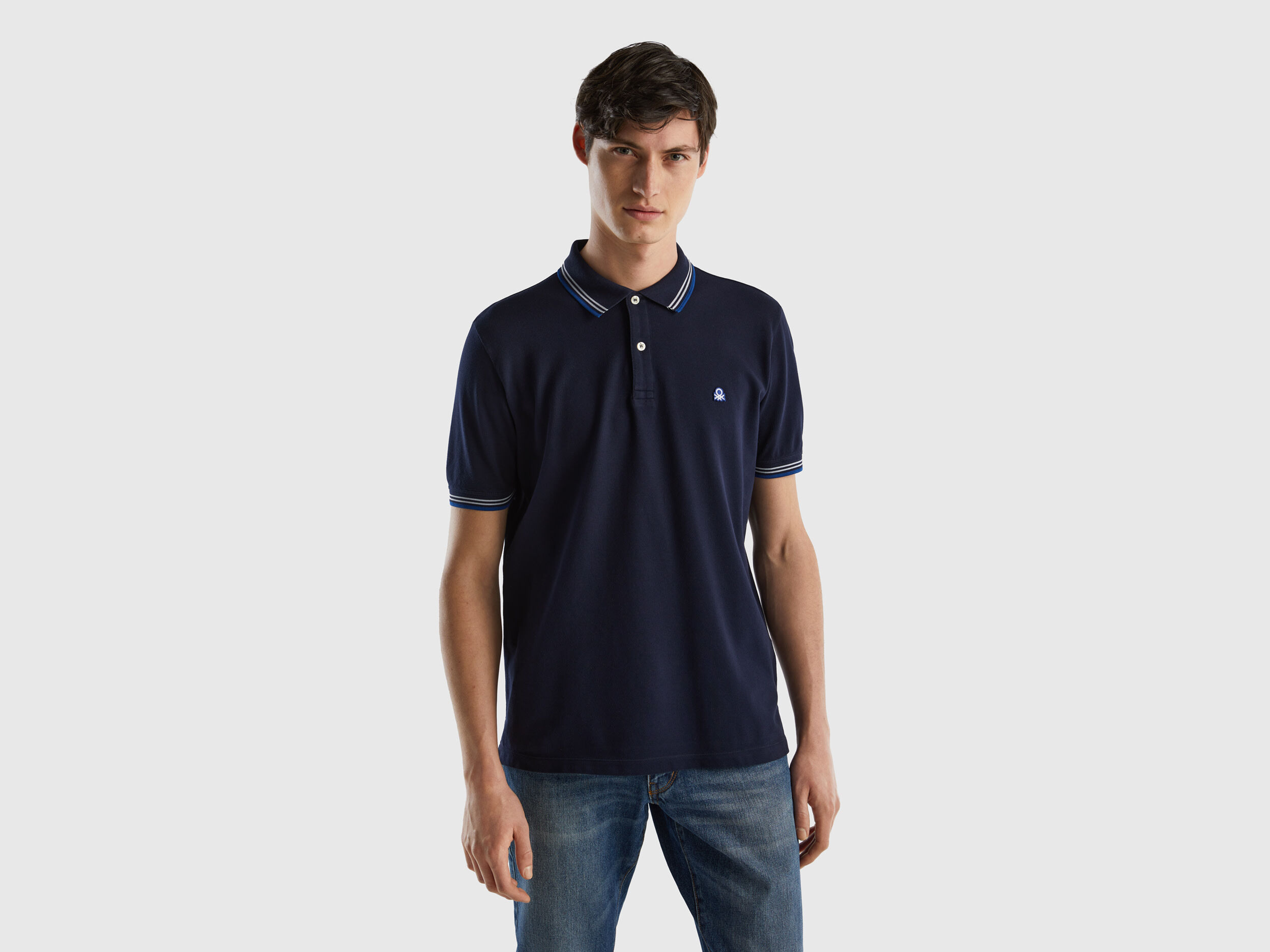 Polos 2025 benetton hombre