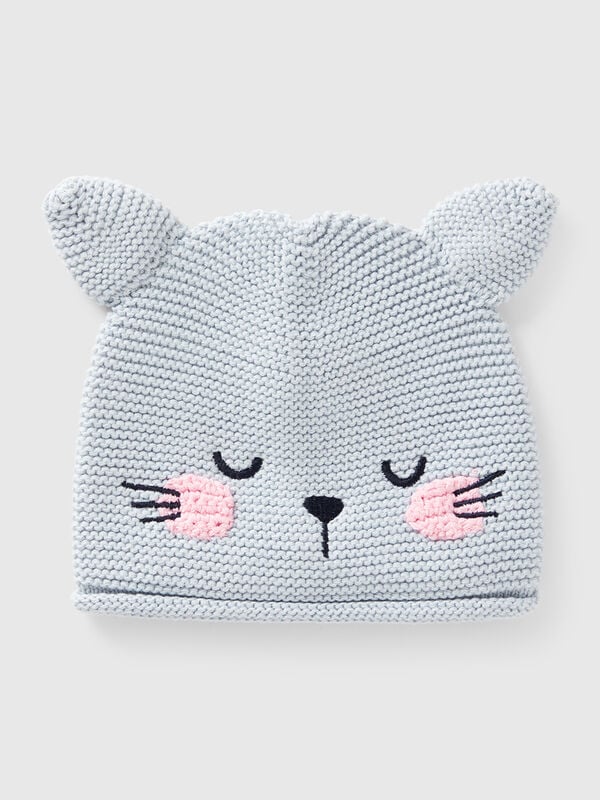 Gorra de tricot con apliques Recién nacidos
