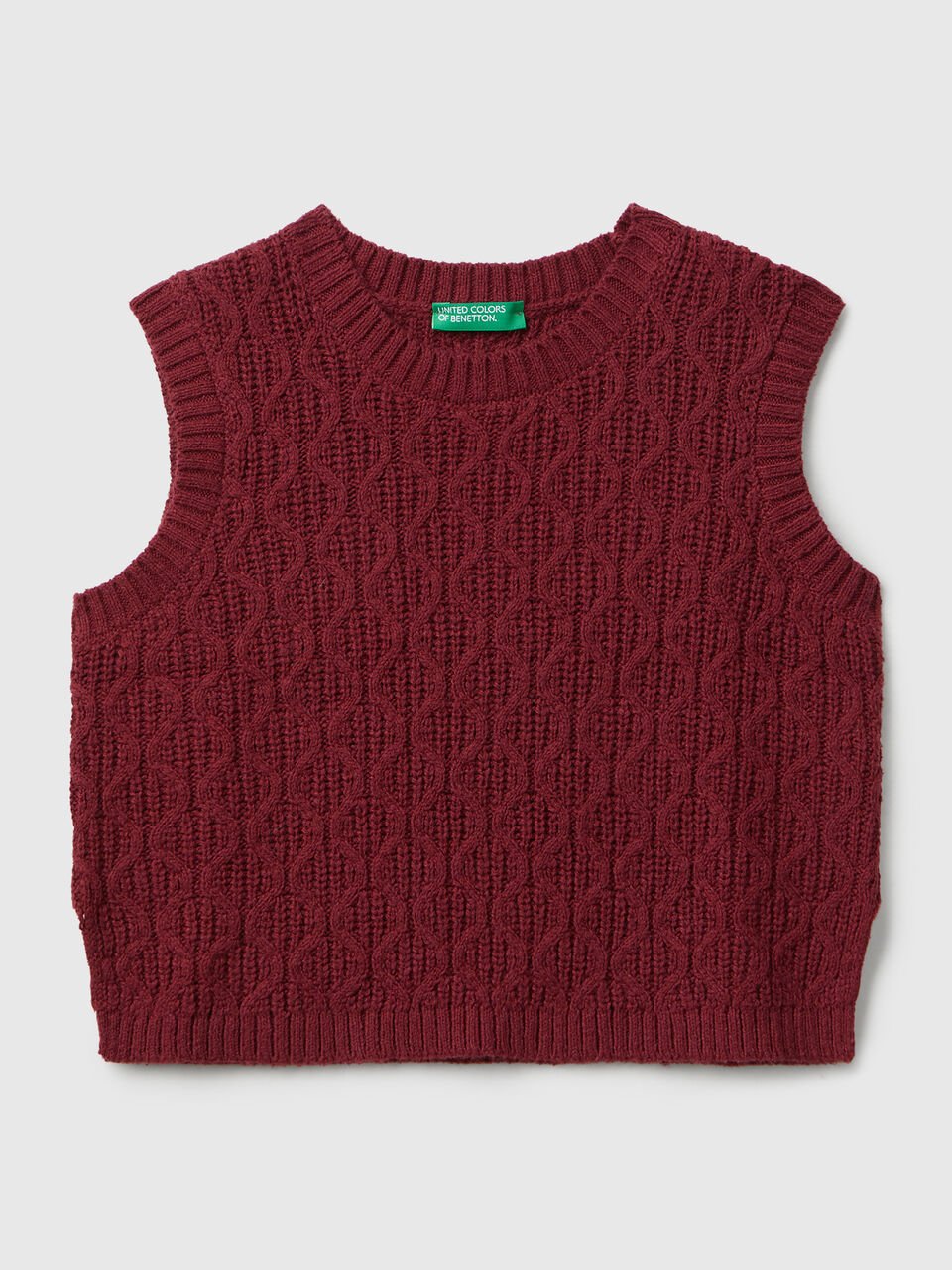 SLEEVELESS SWEATER Niña image number null