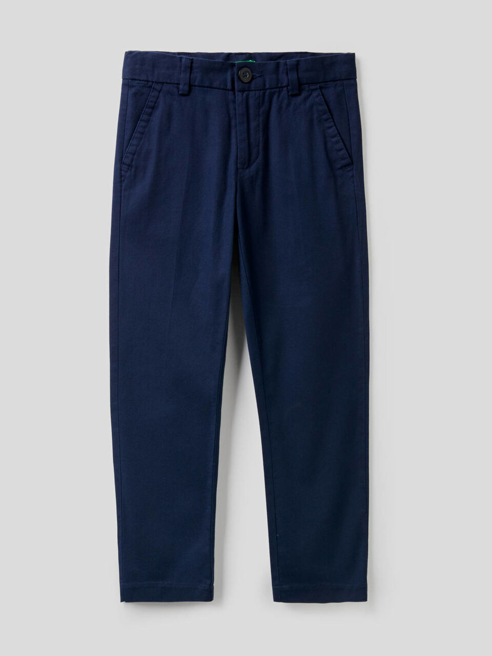 Pantalón slim fit de algodón elástico image number 1