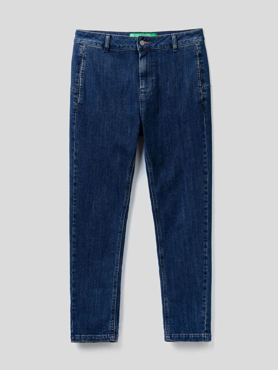 Chinos en denim de algodón elástico image number 1