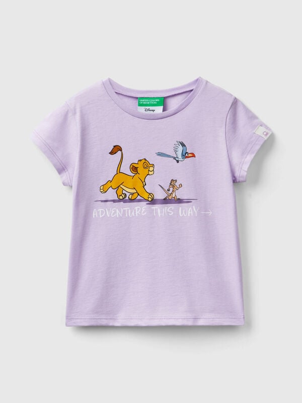 Camiseta lila ©Disney El Rey León Niña