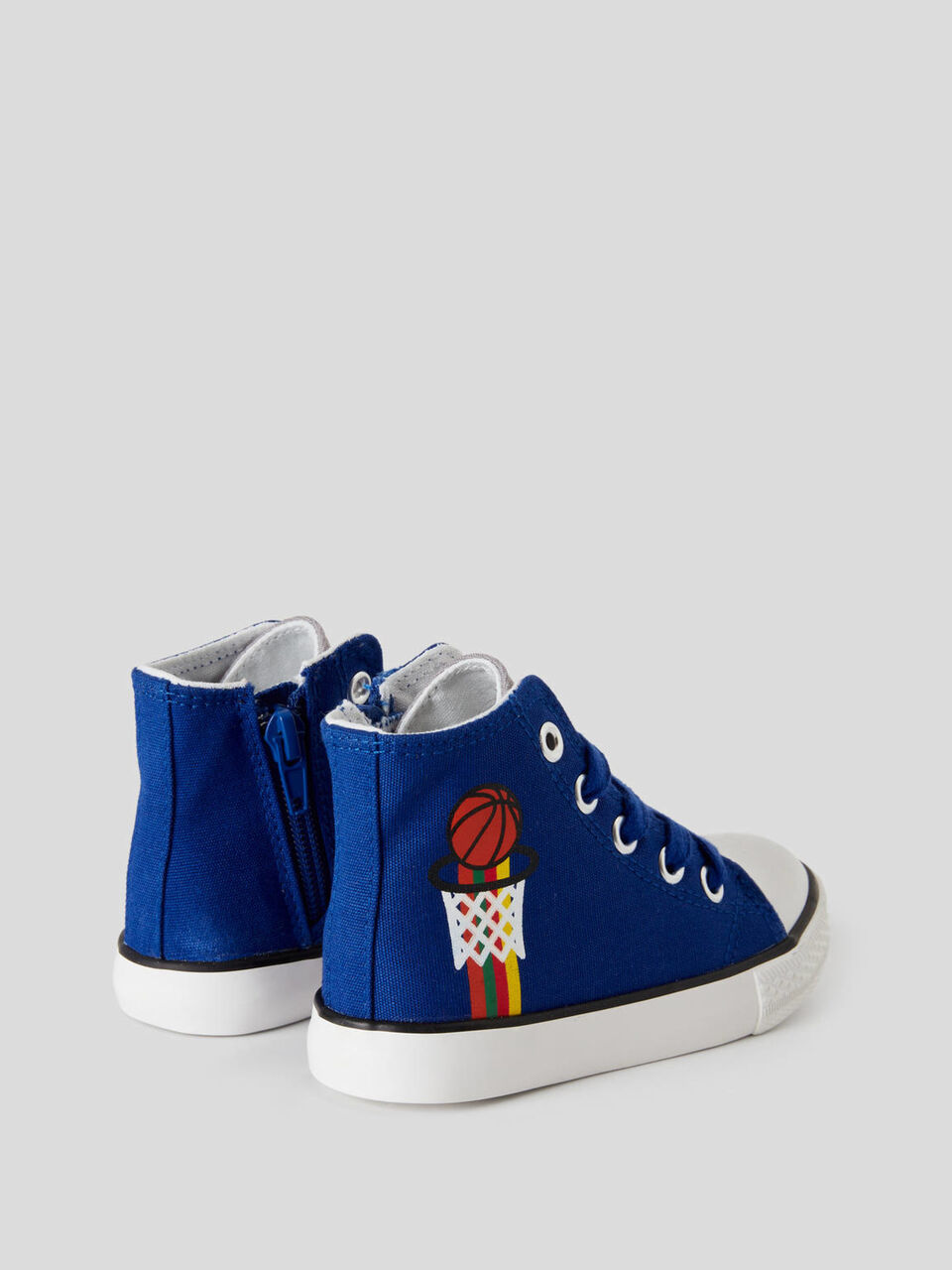 Zapatillas altas con cordones image number 2