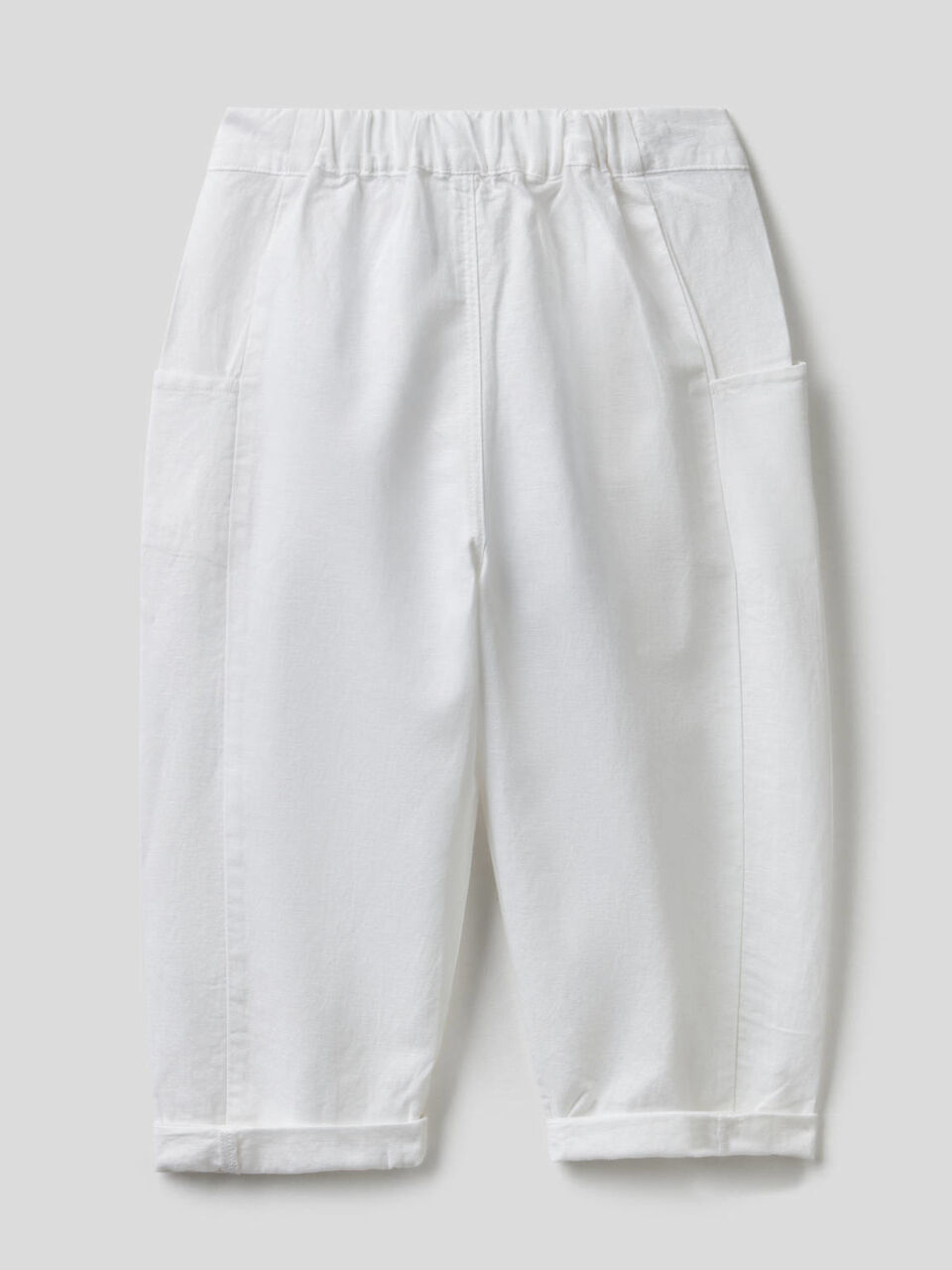 Pantalón de lino mixto image number 2