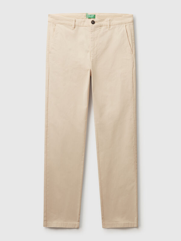 Pantalones chinos de corte recto Hombre
