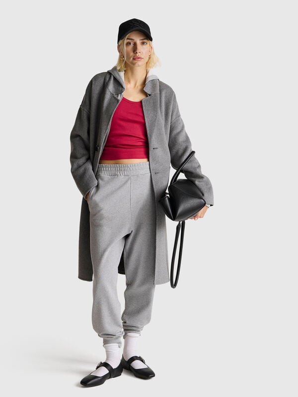 Pantalones deportivos de algodón puro Mujer